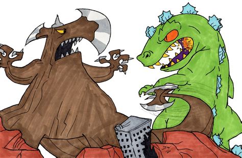 badaxtra|godzilla vs reptar.